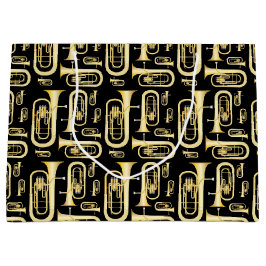 Baritone Musician Band Teacher Large Gift Bag