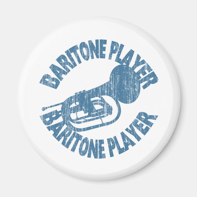 Baritone Player Magnet (Framsidan)