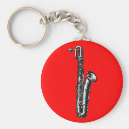 Baritone Saxophone Nyckelring