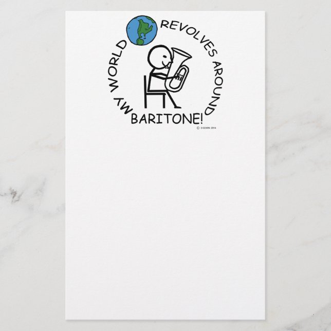 Baritone - World Revolves runt (Framsida)