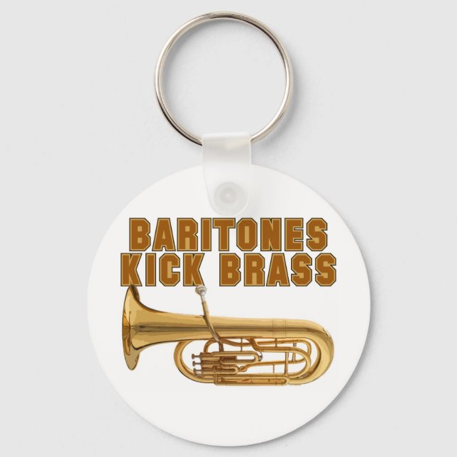Baritones Kick Brass Nyckelring (Framsida)