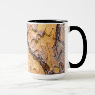 Bark av tallen Ponderosa, Washington Mugg