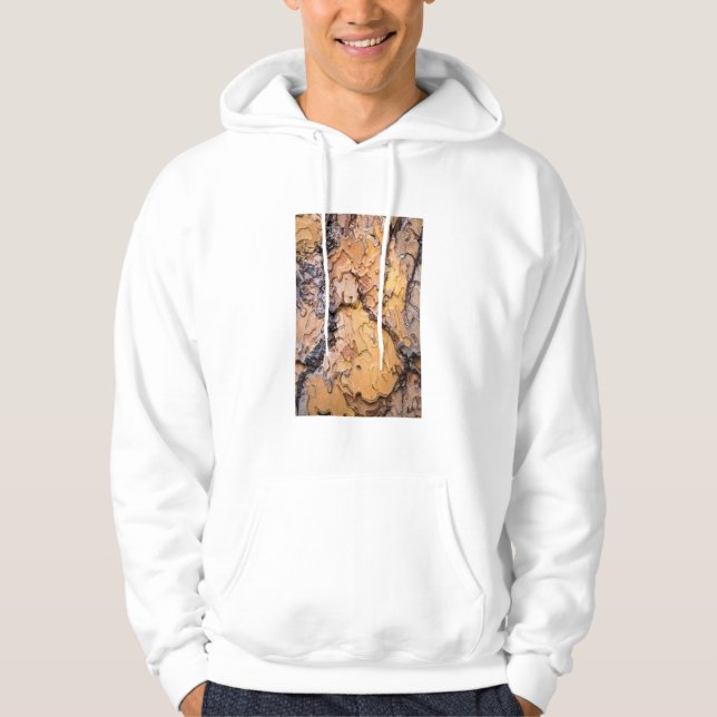 Bark av tallen Ponderosa, Washington Sweatshirt Med Luva (Framsida)