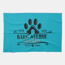 Bark Ave Pawtique [logotyp1] Kökshandduk