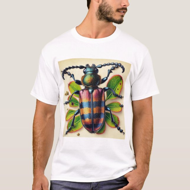 Bark Beetle 150724IREF104 - Watercolor T Shirt (Framsida)