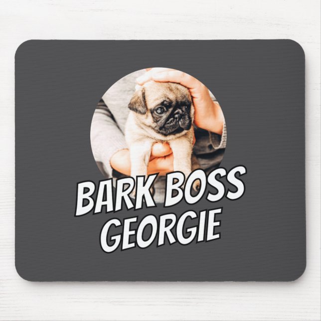 Bark Boss Pet Dog Photo Modern Simple Cool  Musmatta (Framsidan)