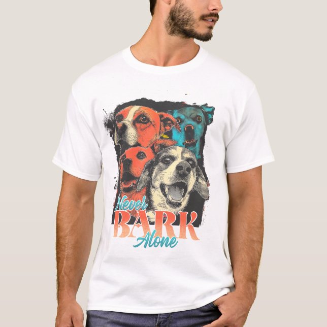 Bark-Ensam T Shirt (Framsida)