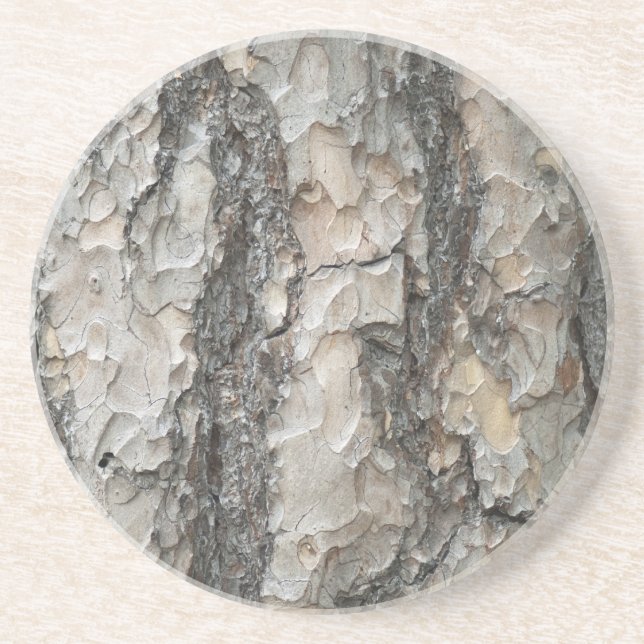 Bark Gräs Wood Underlägg Sandsten (Framsidan)