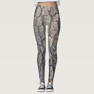 Bark i flygplan träd leggings