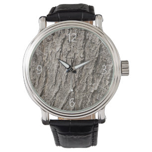 Bark mönster armbandsur