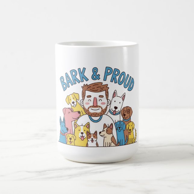 Bark & Proud Fars dag Kaffemugg (Center)