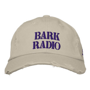 Bark Radio Hat-1 Broderad Keps