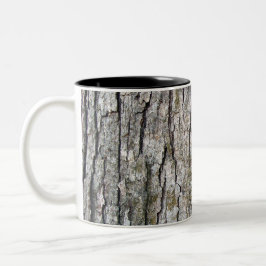 Bark Struktur Två-Tonad Mugg