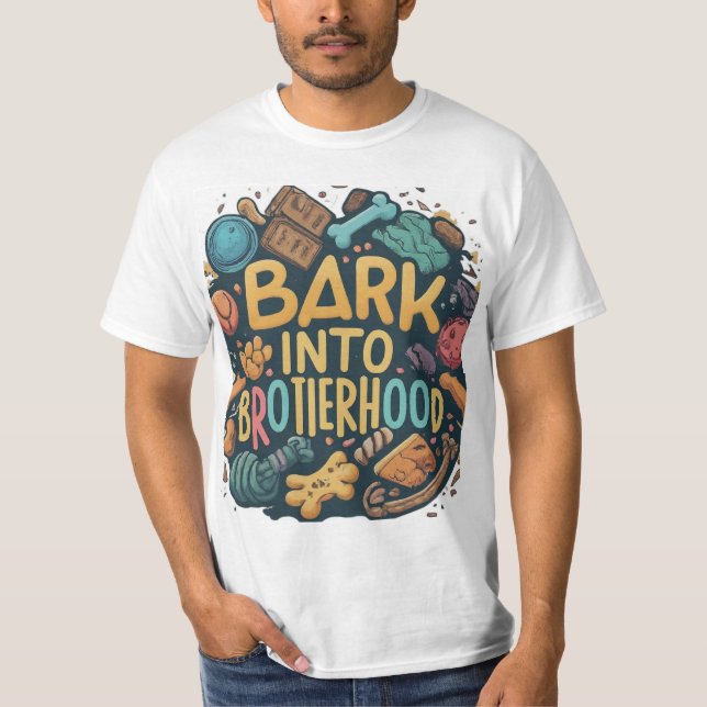 Bark till brödraskap t shirt (Framsida)
