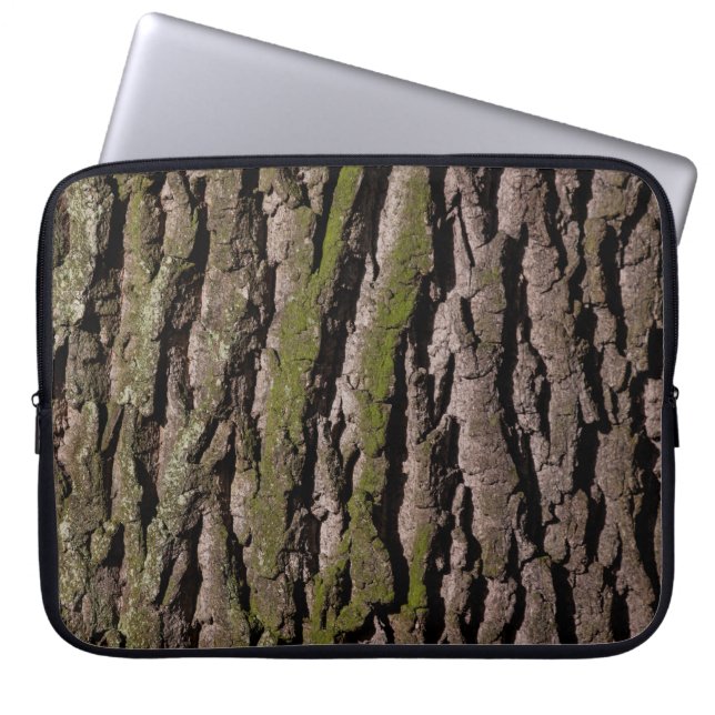 Bark träd oak moss laptop fodral (Framsidan)