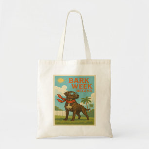 Bark Week börjar: Retro Flight Edition Tygkasse