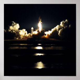 Barkass av rymdfärjan Atlantis (STS-86) Poster