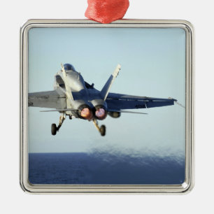 Barkasser för en F-/A-18Cbålgeting från flyg Julgransprydnad Metall