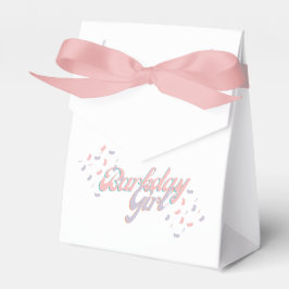 Barkday Girl Favor Box Presentaskar