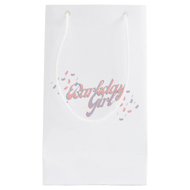 Barkday Girl Gift Bag (Framsidan)