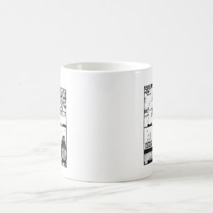Barkeeper och biodlare kaffemugg