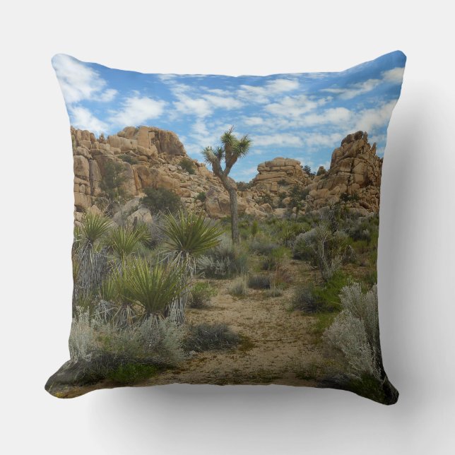 Barker Dam Loop Trail vid Joshua Tree National Par Kudde (Framsida)