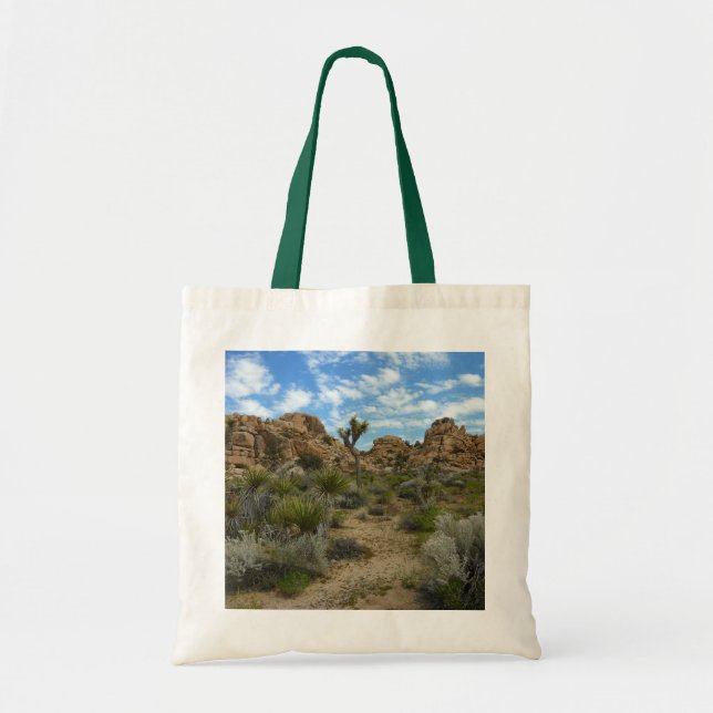 Barker Dam Loop Trail vid Joshua Tree National Par Tygkasse (Framsidan)