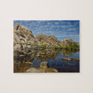 Barker Dam Reflection vid Joshua Tree I Pussel
