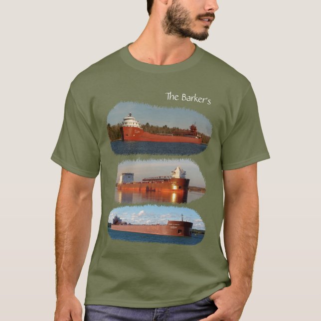 Barkers skjorta t shirt (Framsida)