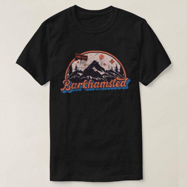 Barkhamsted, Connecticut T Shirt (Design framsida)