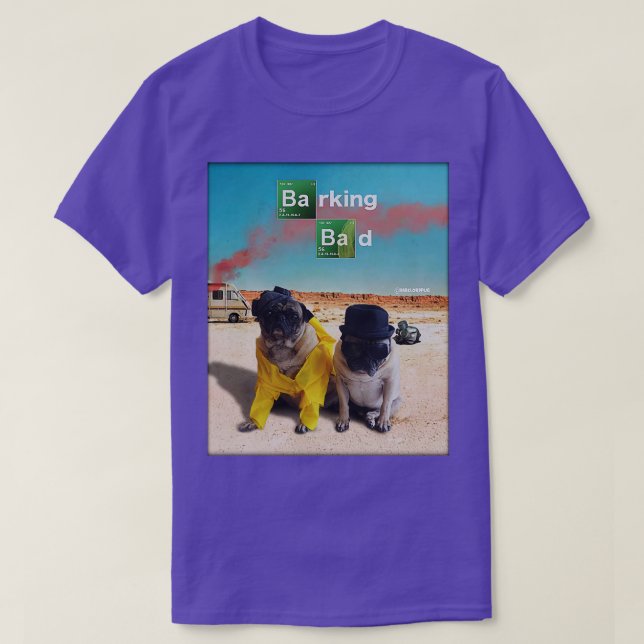 Barking Bad T Shirt (Design framsida)