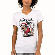 Barking Hund jul T-shirt