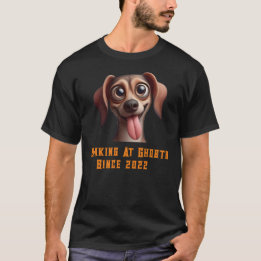 Barking på Spöken Halloween Hund älskare Personlig T Shirt
