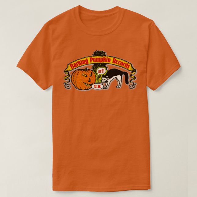 Barking Pumpkin-poster T Shirt (Design framsida)