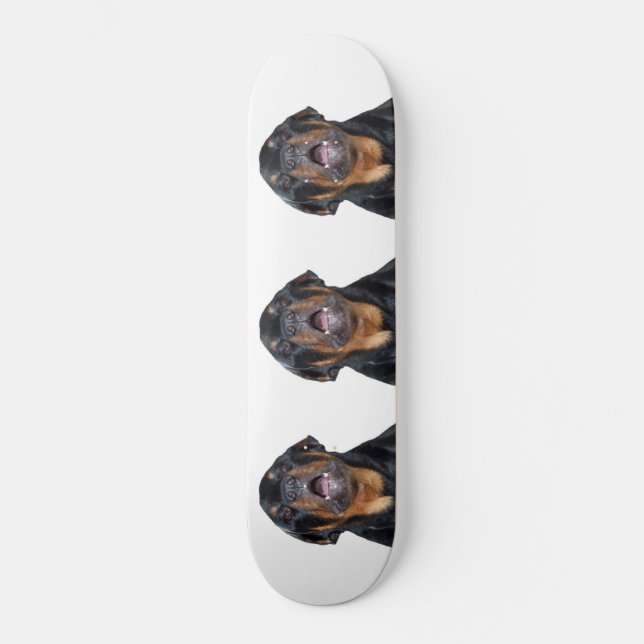 Barking Rottweiler Skateboard (Framsida)
