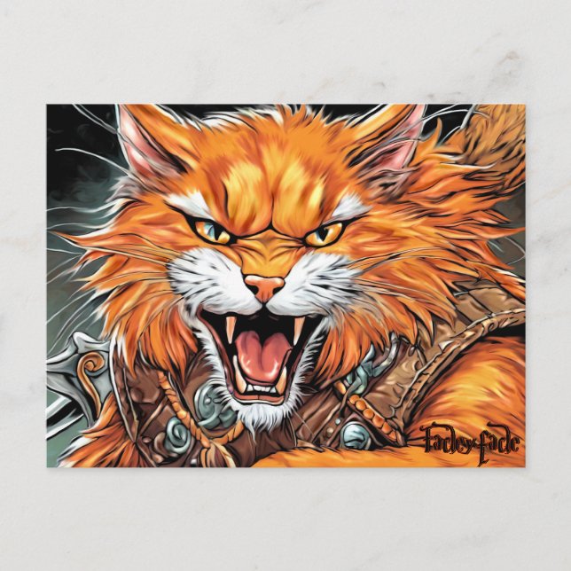 Barkley Barbarian Postcard Vykort (Framsida)