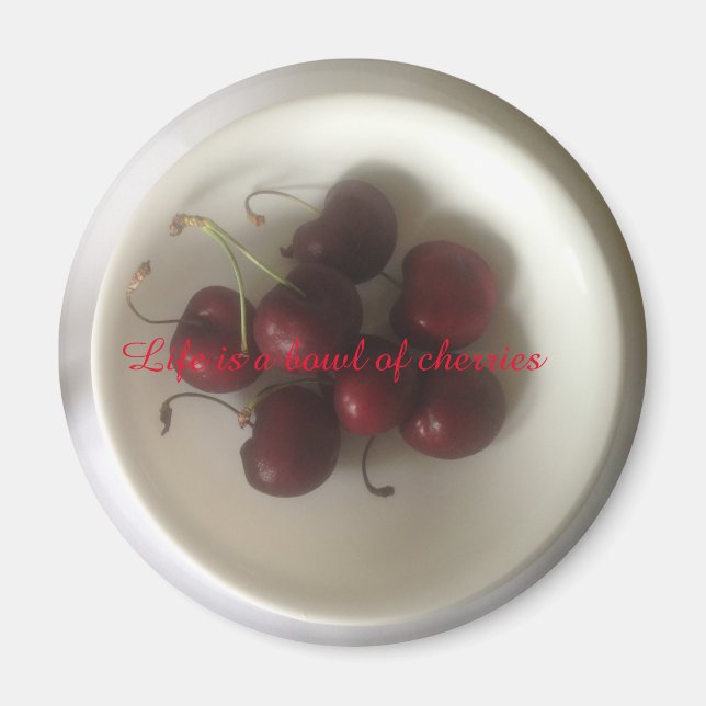 Bärkörsbär Magnet (Framsidan)