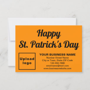 Bärkort för liten Orange i Business Saint patrick
