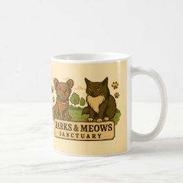 Barks & Meows Sanctuary Kaffemugg