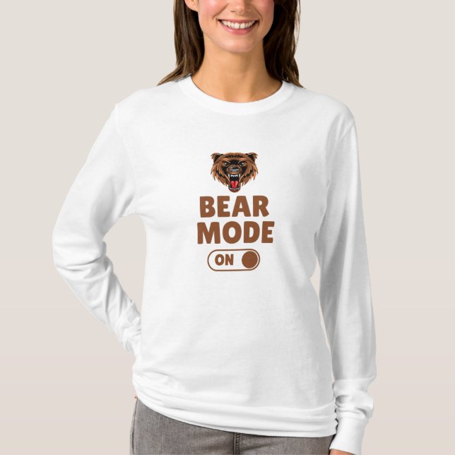 Bärläge på t shirt (Framsida)