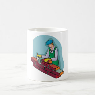Bärlager på jobbet kaffemugg