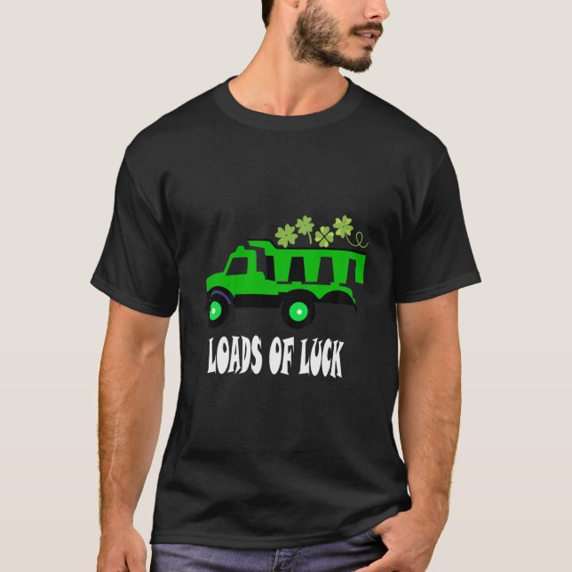 Barlaster i Tur Tractor Småbarn Boys St Patrick T Shirt (Framsida)