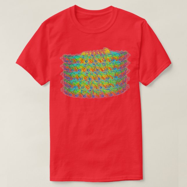 Barley Rand Mosaic Virus T Shirt (Design framsida)