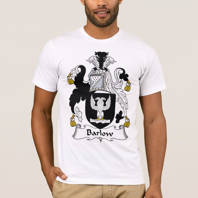 Barlow familjvapensköld t-shirt (Framsida)