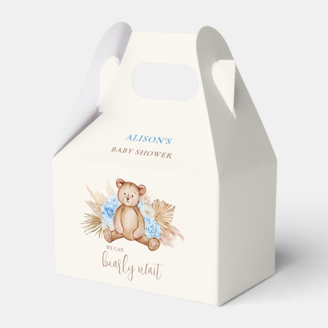 Barly Wait Baby Shower Presentaskar (Framsidan Sidan)