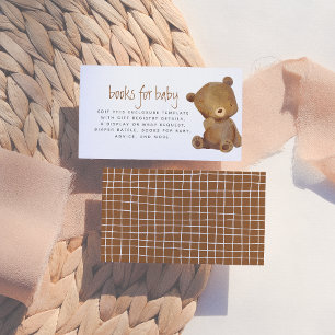 Barly Wait Boho Gender Neutral Baby Shower Tilläggskort