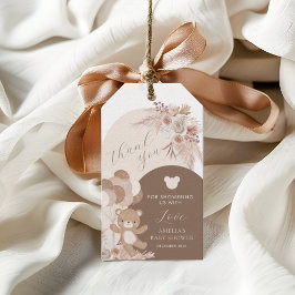 Barly Wait Boho Nalle Tack Presentetikett