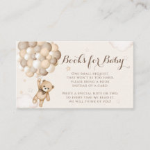 Barly Wait Brown Bear Balloon Baby Shower