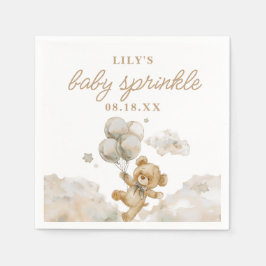 Barly Wait Gender Neutral Baby Shower Sprinkle Pappersservett