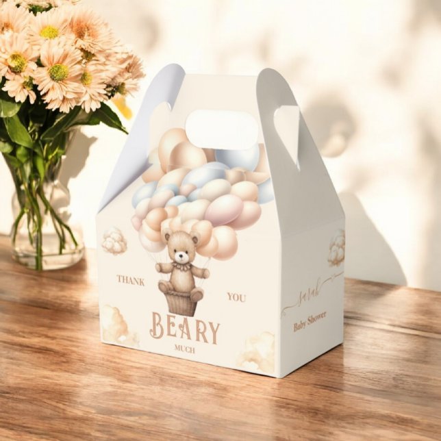 Barly Wait Kön Neutral Nalle Bublegeringar Presentaskar (Skapare uppladdad)